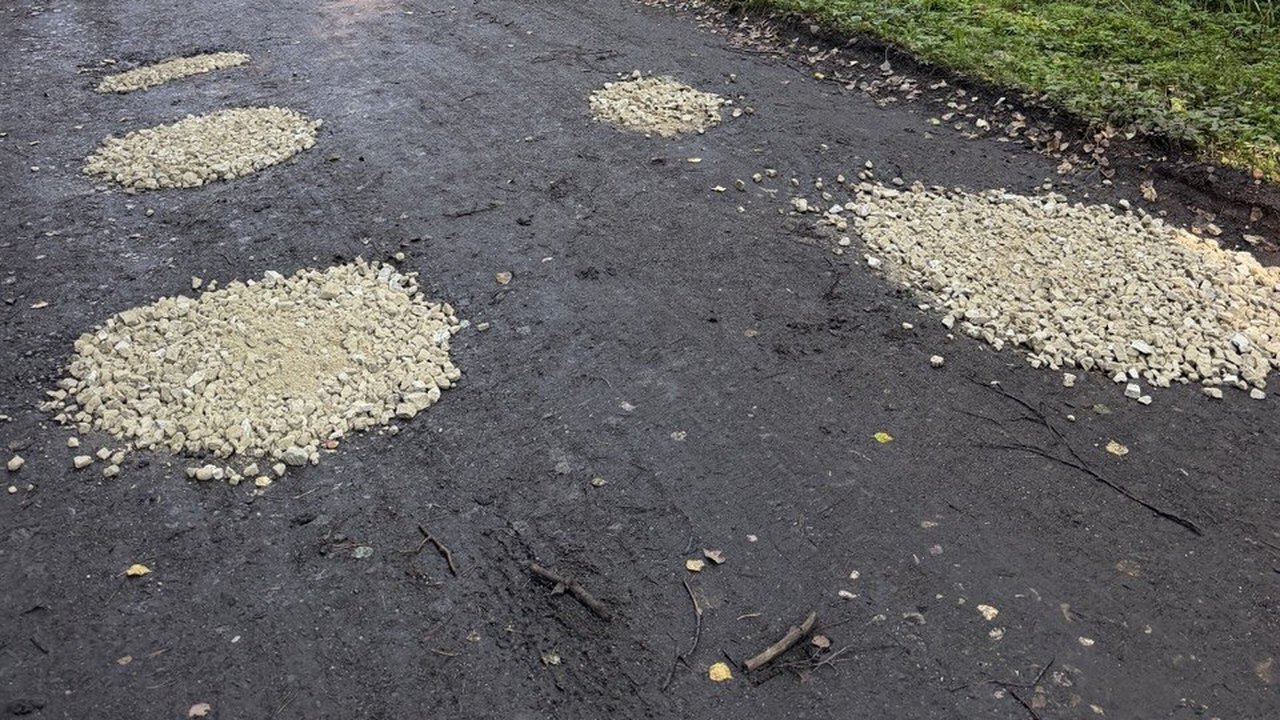 Ремонт дороги в СНТ